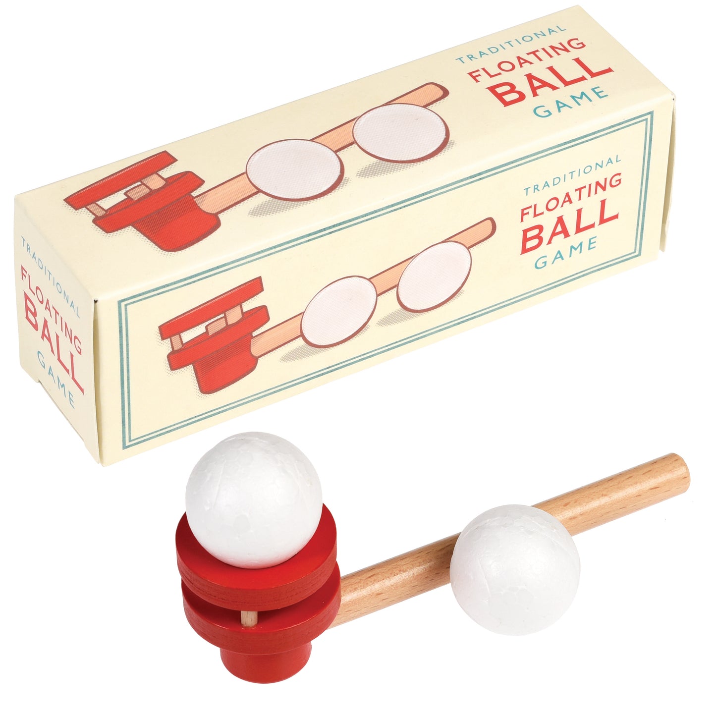 Traditional floating ball game