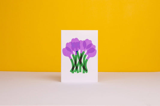 Spring Greetings Card by Giacomo Bagnara