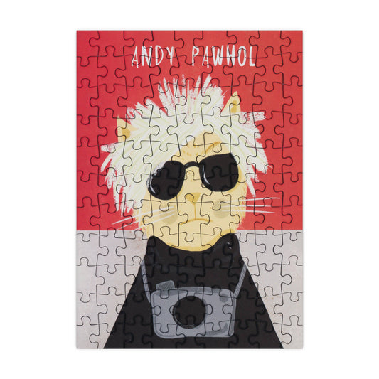 Andy Pawhol - 99 Piece Mini Jigsaw Puzzle