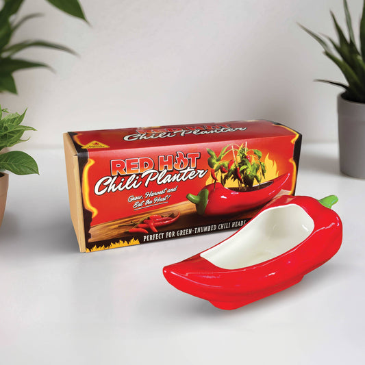 Red Hot Chili Planter | Indoor Plant Pot | Homeware Gift