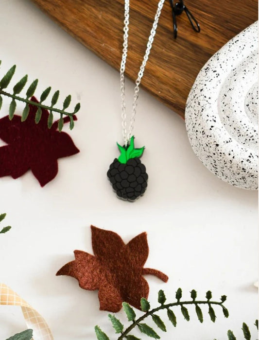 Blackberry Charm Necklace