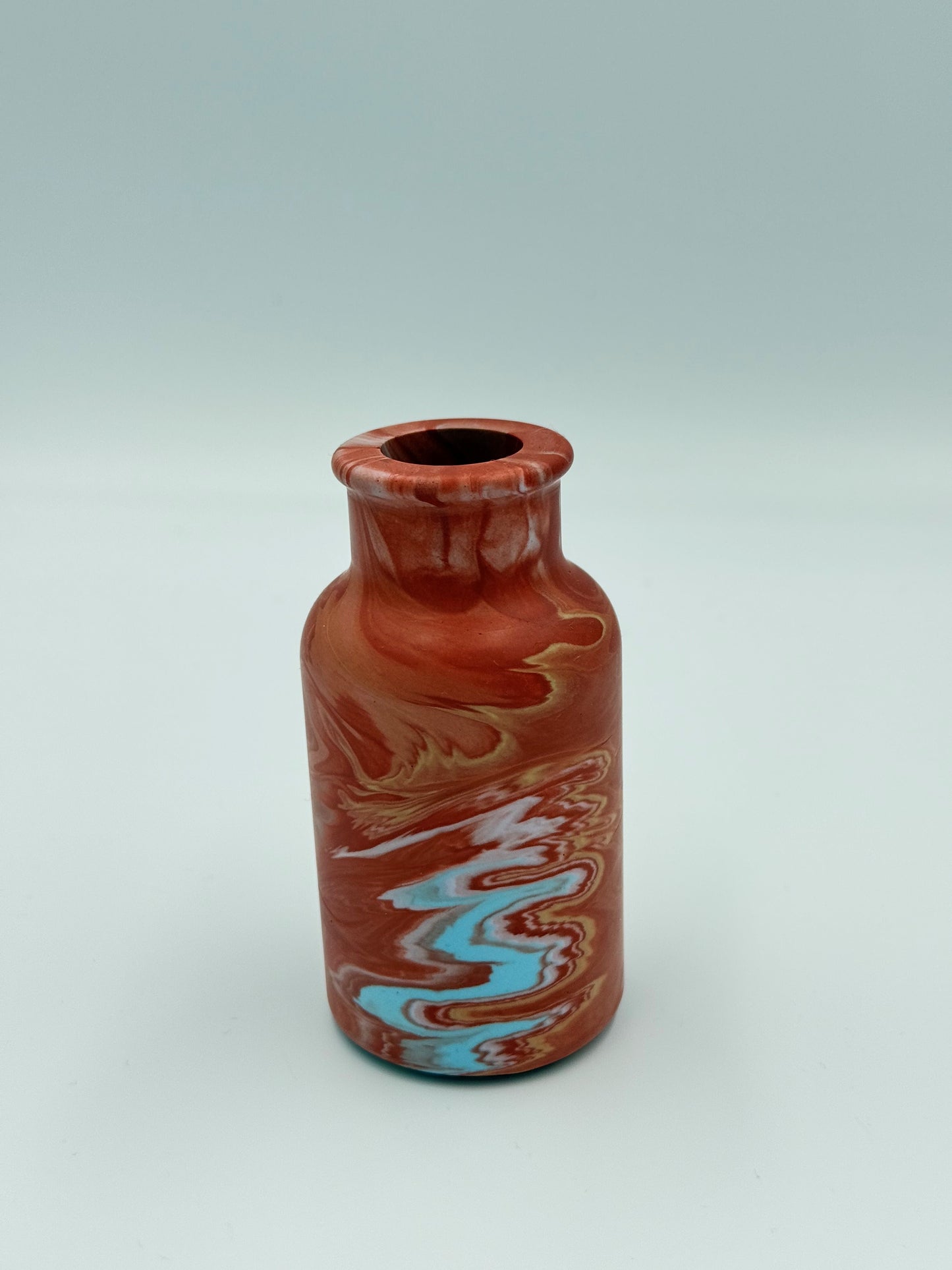 Milk Bottle Vase by Bits of Colour