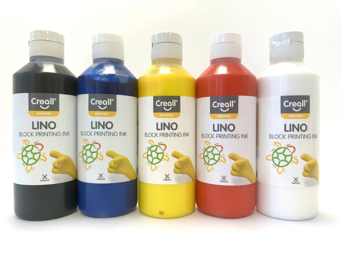 Creall Block Printing Ink Set of 5