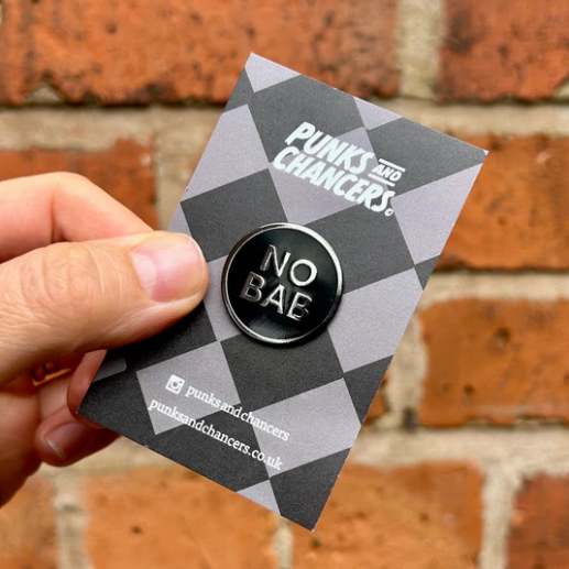 No Bab Enamel Pin