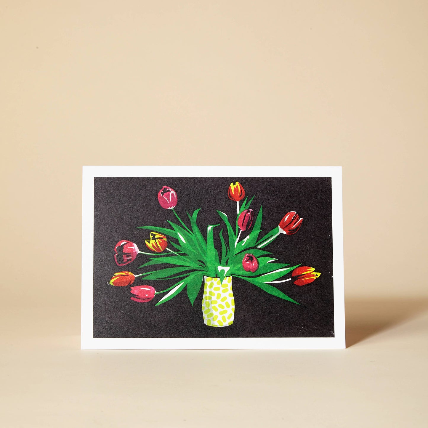 TULIPS Greeting Card