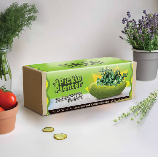 Pickle Planter | Funky Indoor Plant Pot | Gift & Home