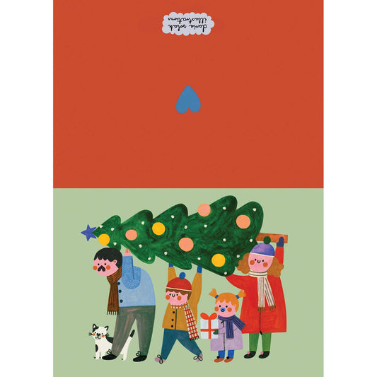 CHRISTMAS FAMILY card