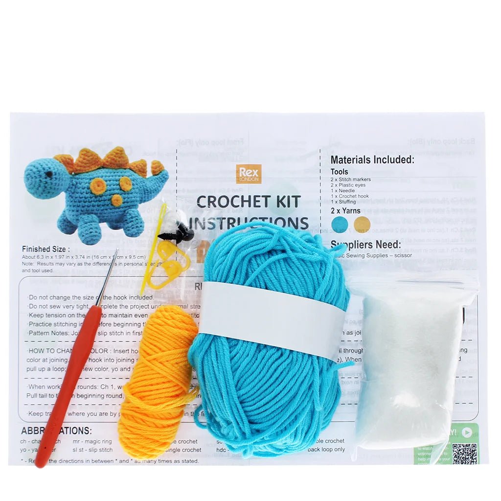 Crochet kit - Dinosaur