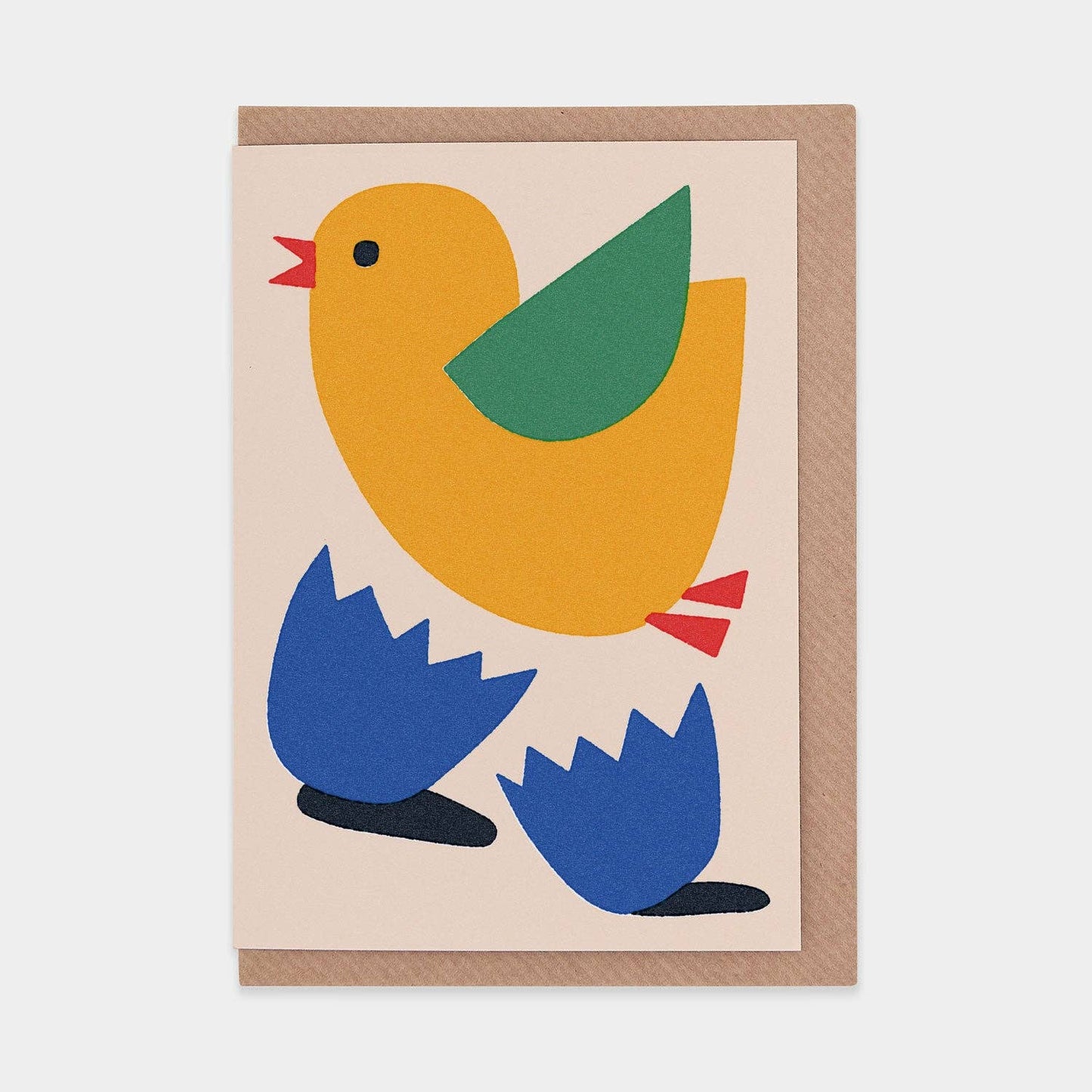 Baby Chick Greetings Card by Sue Doeksen