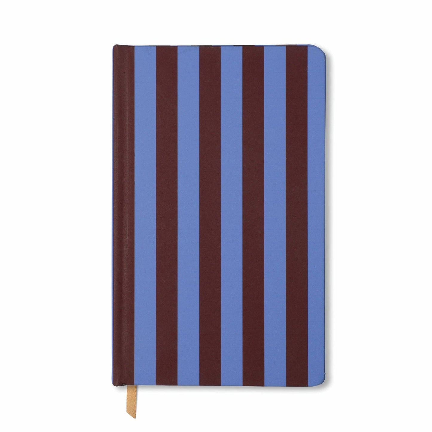 Designworks Ink Soft Touch Journal - Purple + Nutmeg Stripe