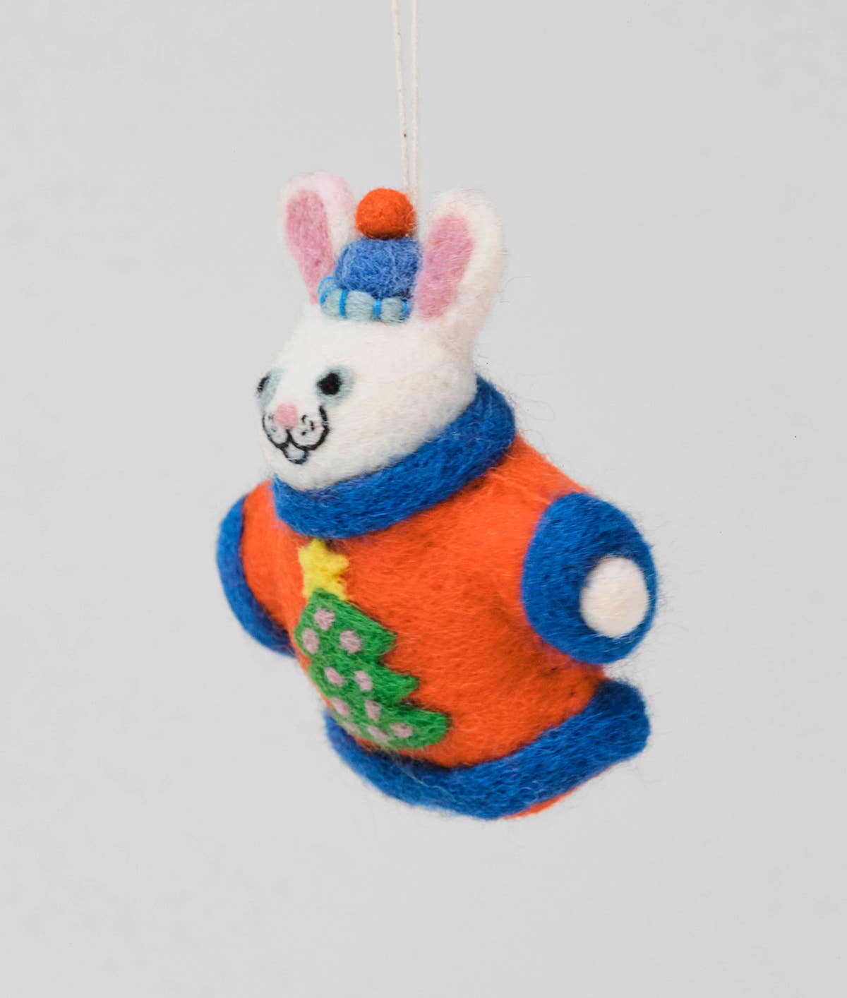 Rabbit Hanging Felt Ornament