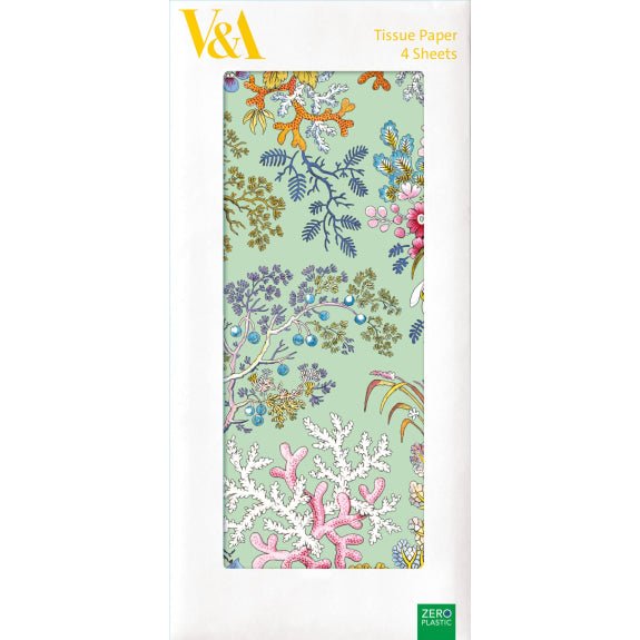 Kilburn Coral (Aqua) Tissue Paper