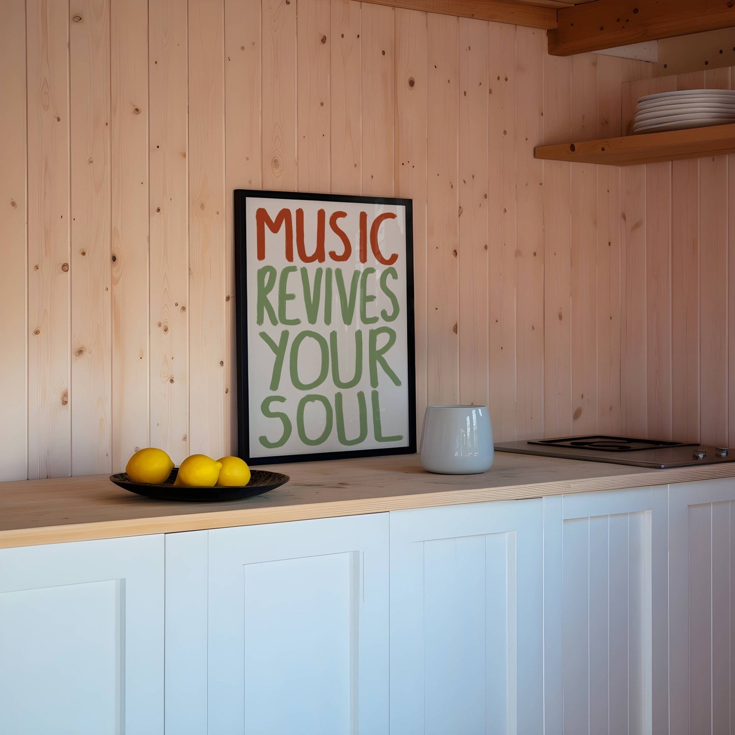 Music Revives Your Soul Print