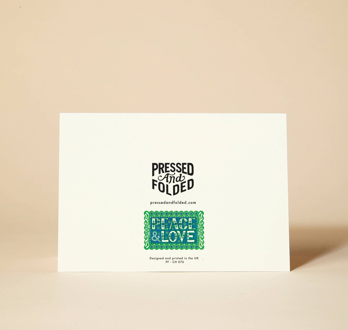 Peace & Love Christmas Card
