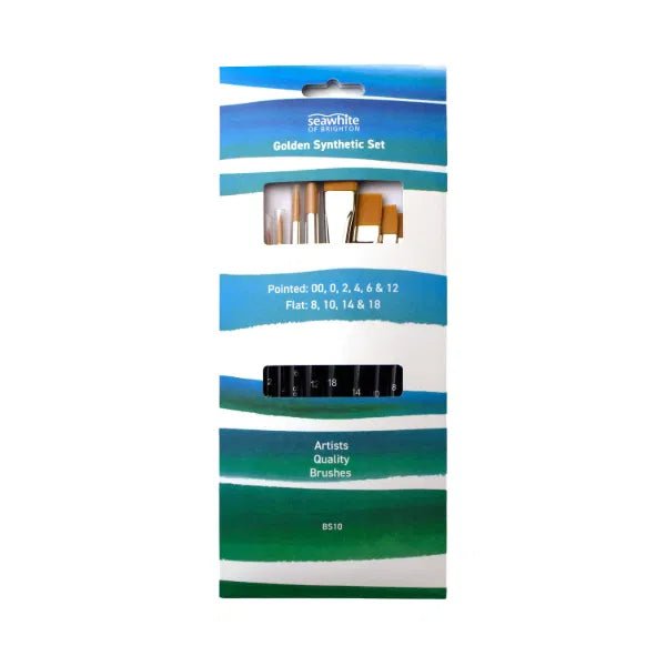 Seawhite Golden Synthetic Brush Set