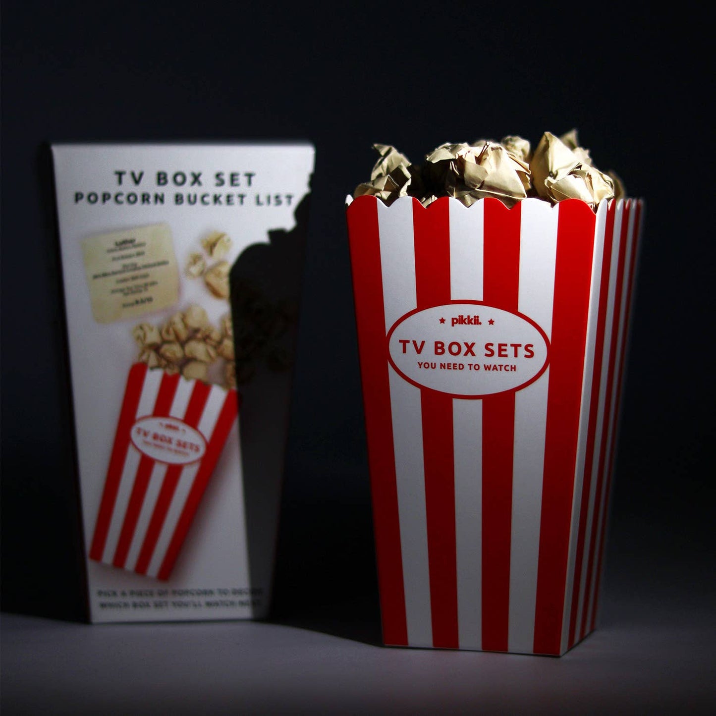 TV Box Set Popcorn Bucket List | TV Lovers Gift