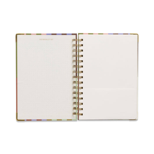 Undated 13 Month Perpetual Planner - Bold Stripe