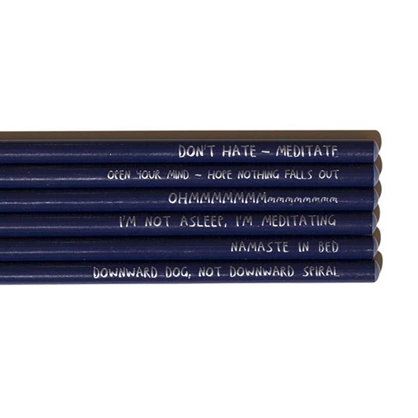 Zencils | Pencil Set | Sharp & Blunt
