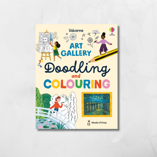 Art Gallery Doodling and Colouring