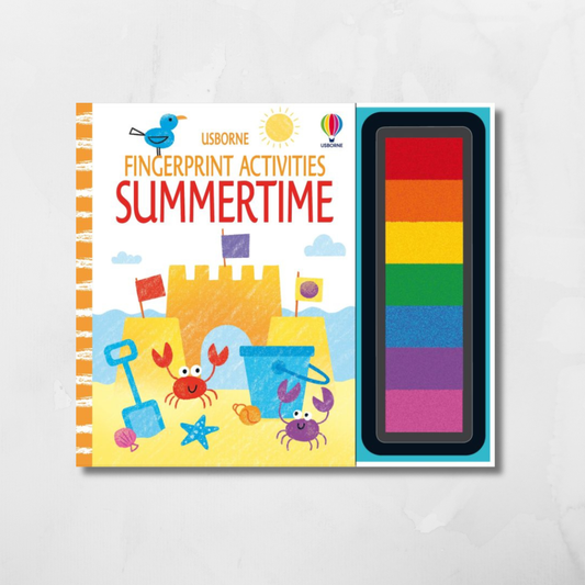 Fingerprint Activities Summertime by Fiona Watt