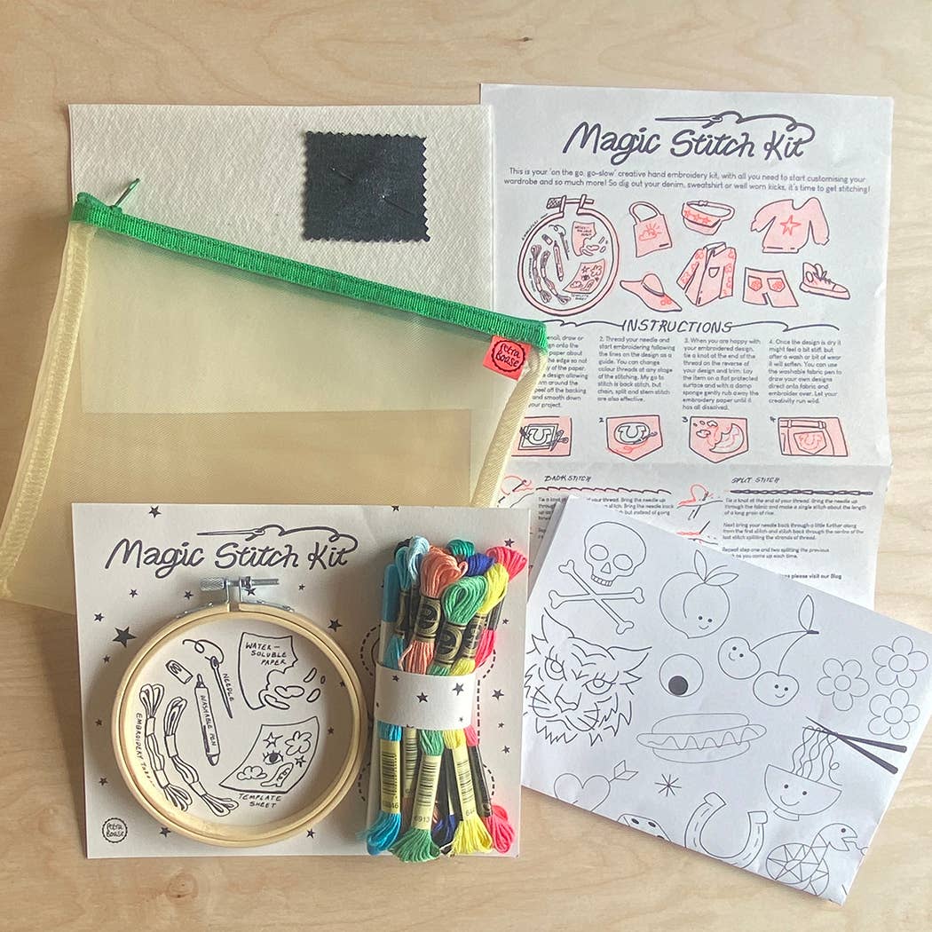 Magic Stitch Kit (Pack of 6) - Embroidery Kit