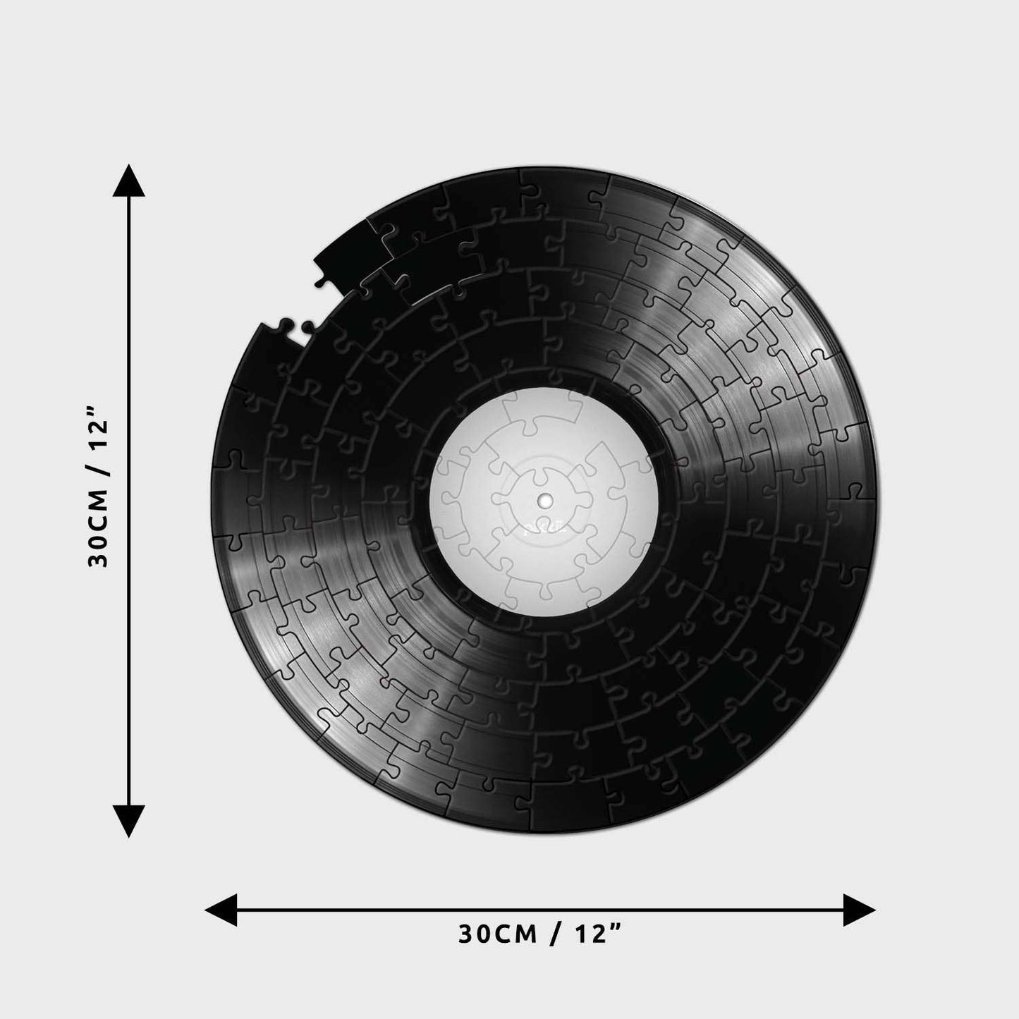 12" Vinyl Record Jigsaw Puzzle | Personalised Music Gift