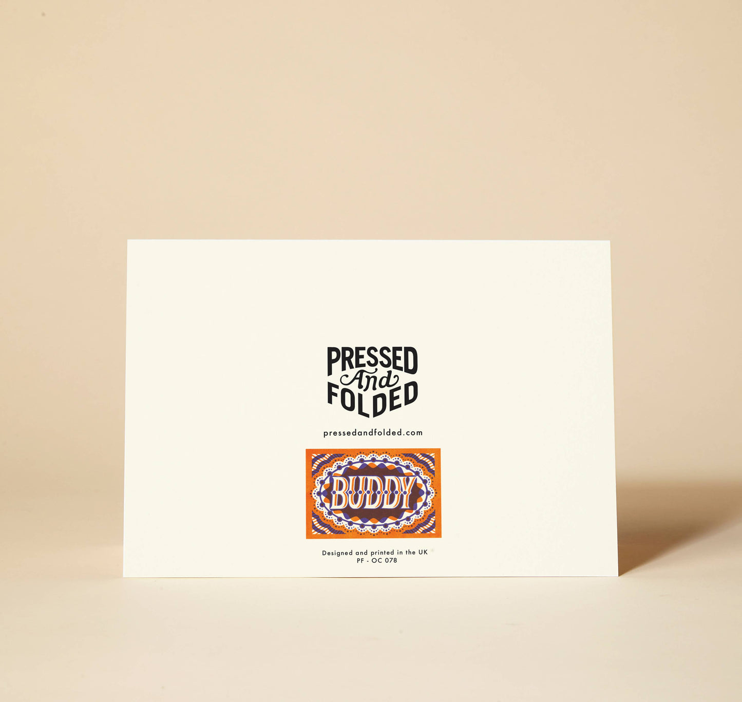 Buddy Greeting Card   