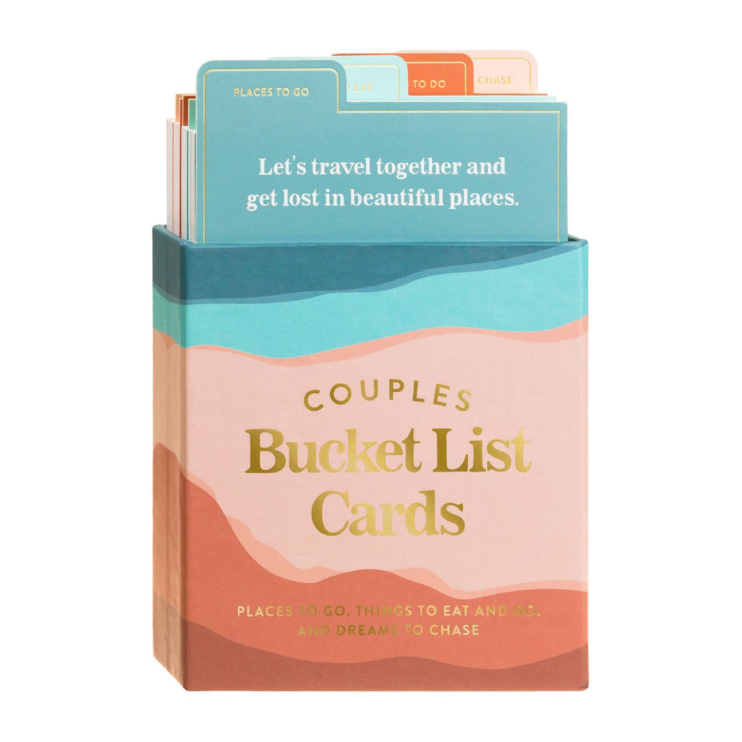 Éccolo Couples Bucket List Cards - Set Of 60