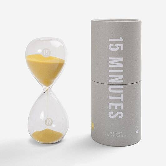15 Minute Sand Timer