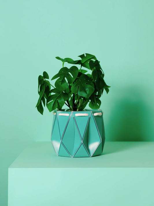15cm Self-watering POTR | Aqua Blue