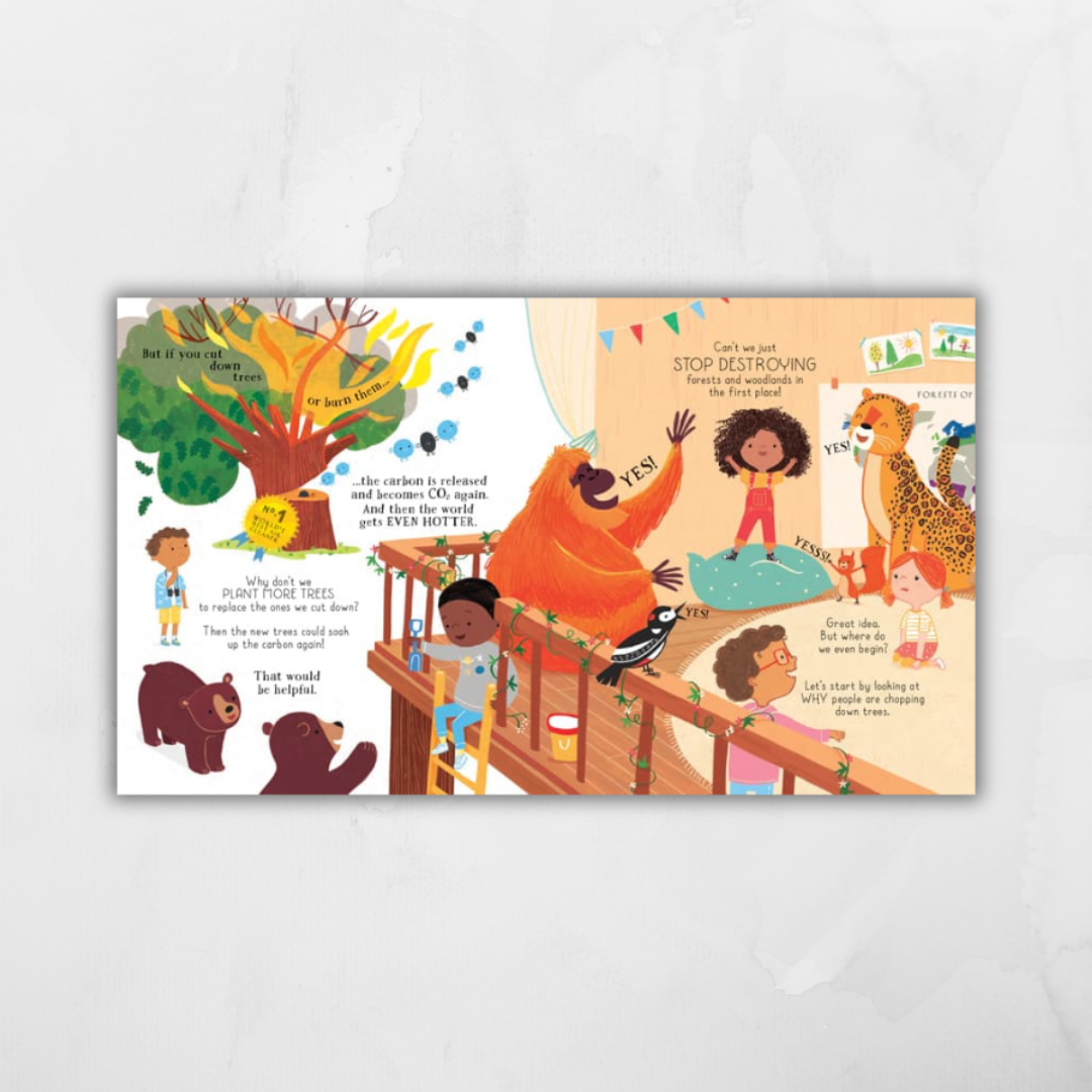 Can we really help the trees? By: Katie Daynes  Illustrated by Róisín Hahessy