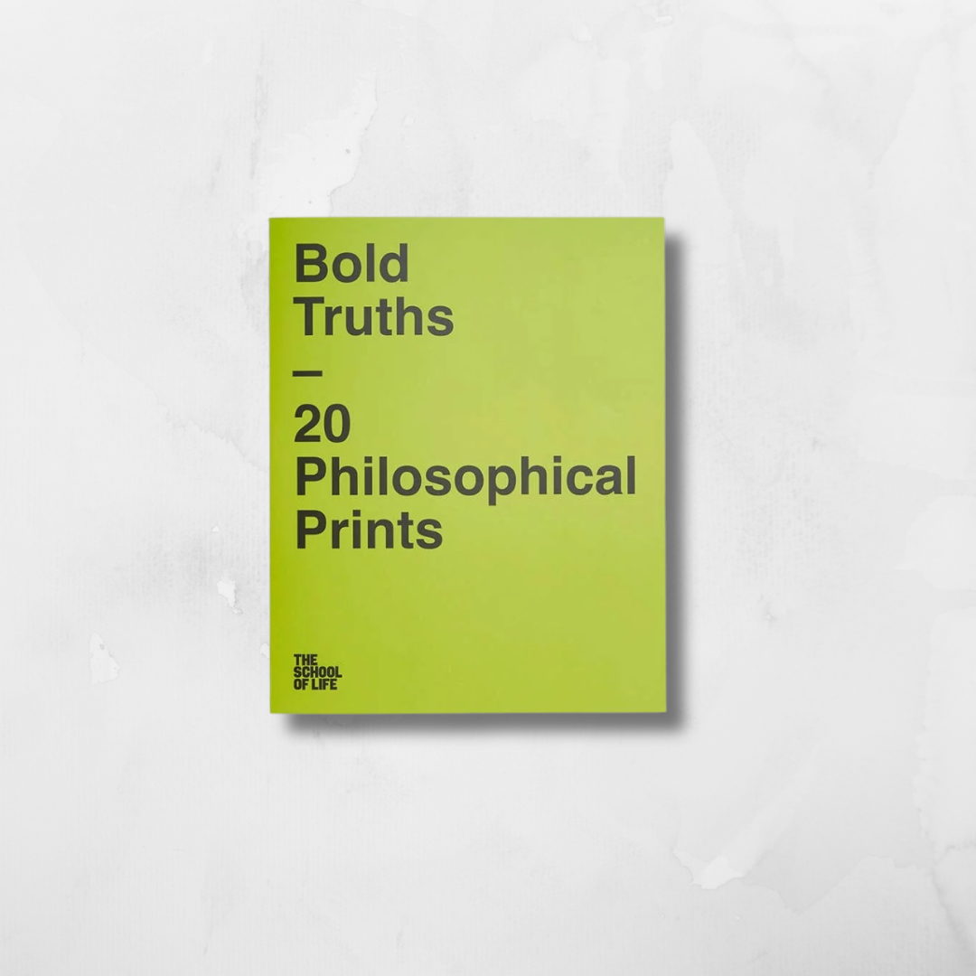 Bold Truths 20 Philosophical Prints Book
