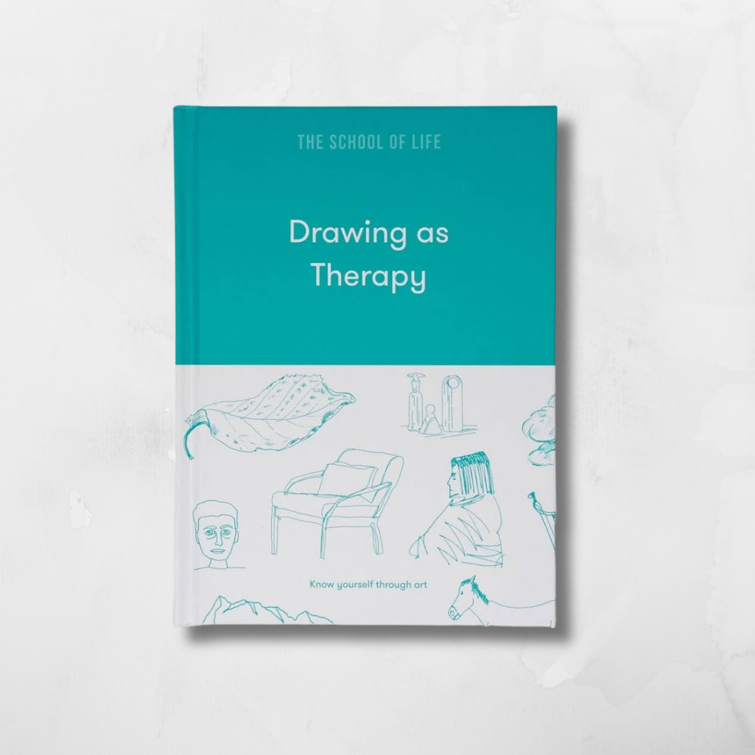 Drawing As Therapy Book, Creative Self-Care