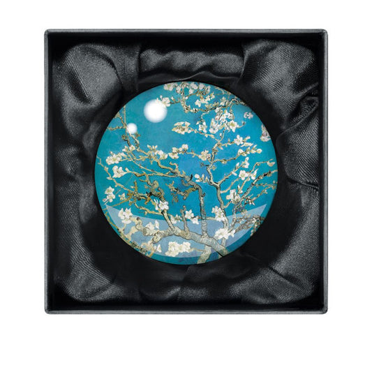 ALMOND BRANCHES IN BLOOM paperweight