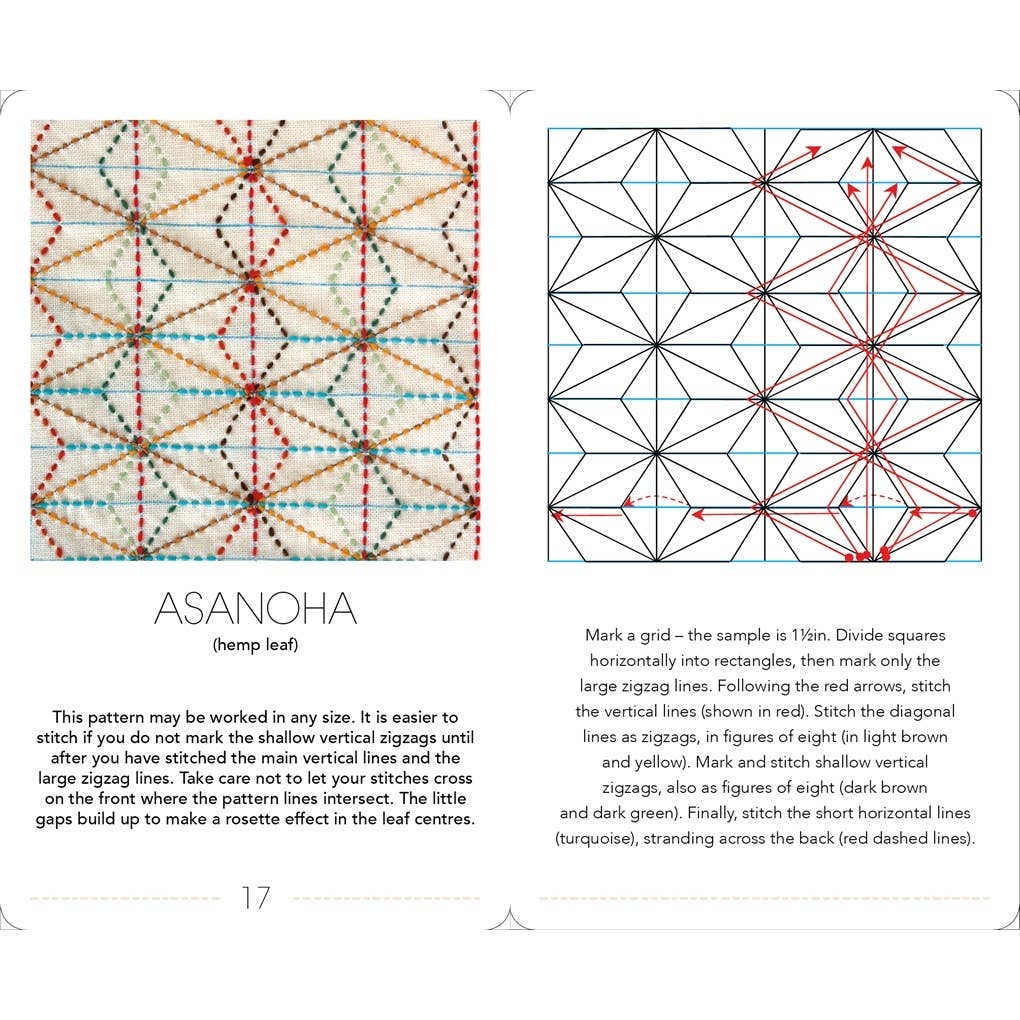 The Ultimate Sashiko Card Deck: Patterns, Techniques and Inspiration in 52 Cards