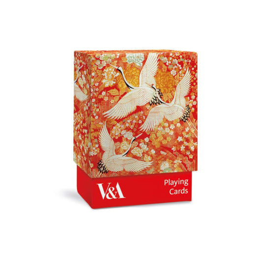 KIMONO CRANES playing cards