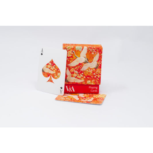 KIMONO CRANES playing cards