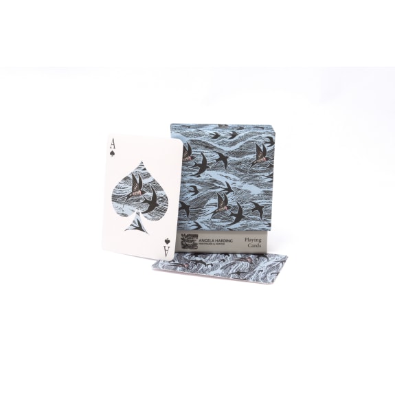 SWALLOW AND SEA Playing Cards