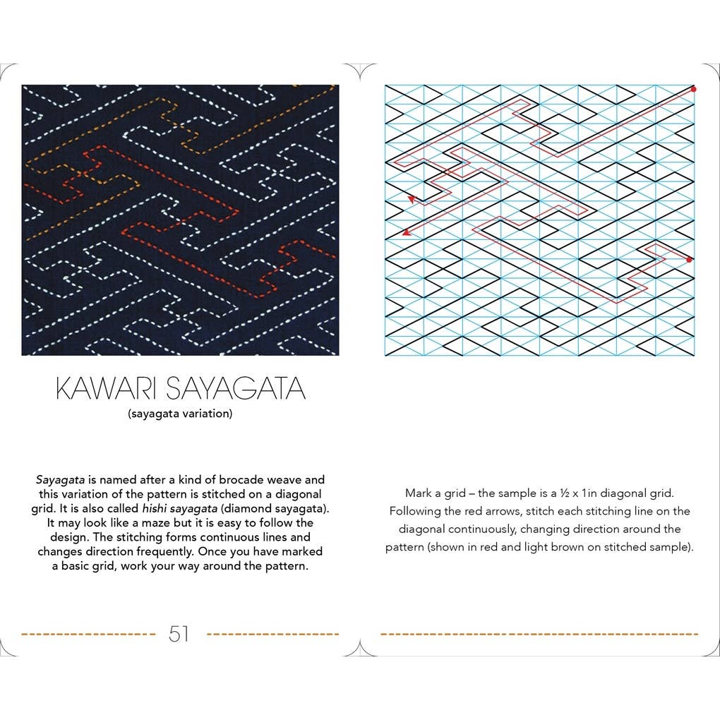 The Ultimate Sashiko Card Deck: Patterns, Techniques and Inspiration in 52 Cards