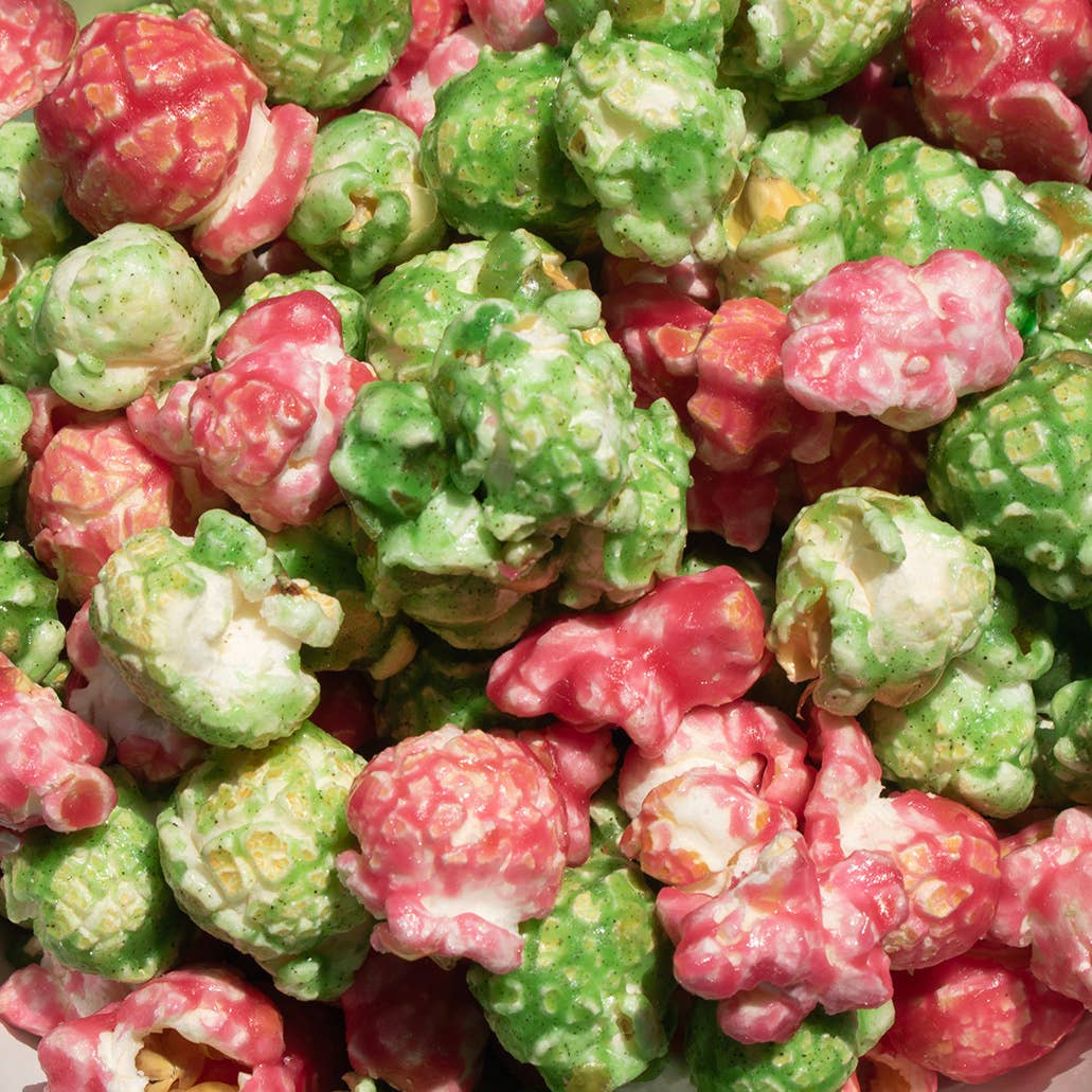 Candy Cane Popcorn Shed