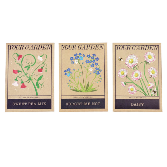 Pack of flower seeds - Your Garden