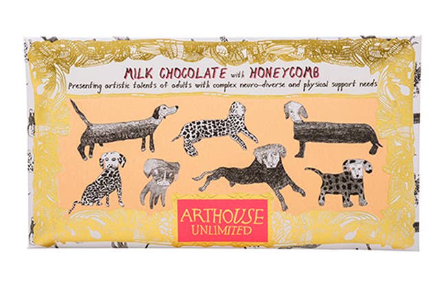 Dogalicious, Milk Chocolate Bar with Honeycomb