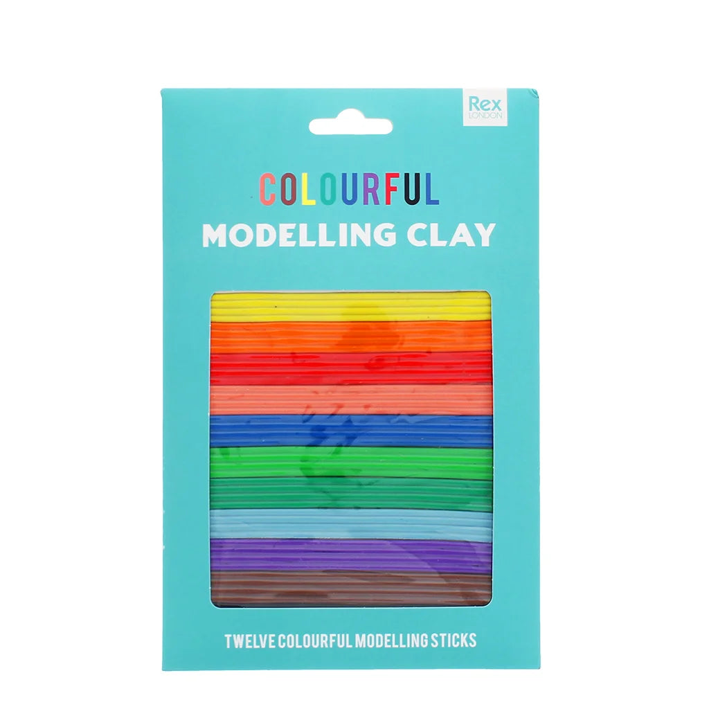 Colourful modelling clay