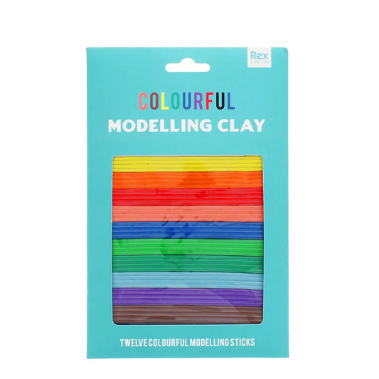 Colourful modelling clay