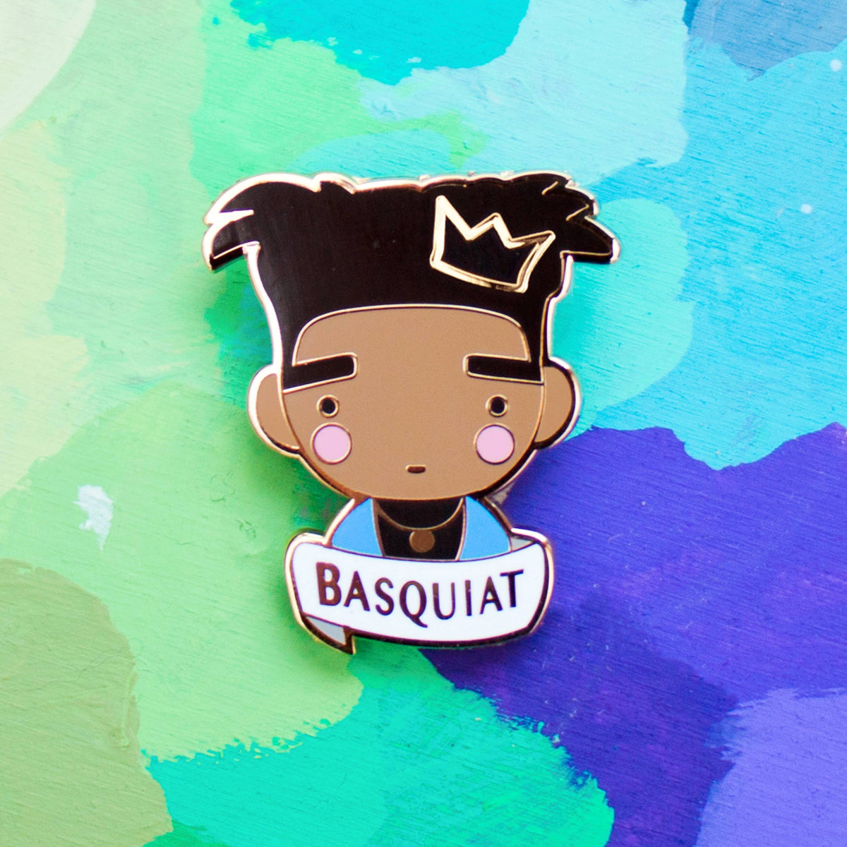 Basquiat Brooch