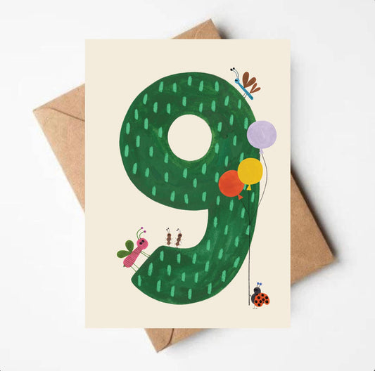 NINE age card