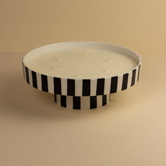 Marrakesh: Large Pedestal Candle - Myrrh & Tonka