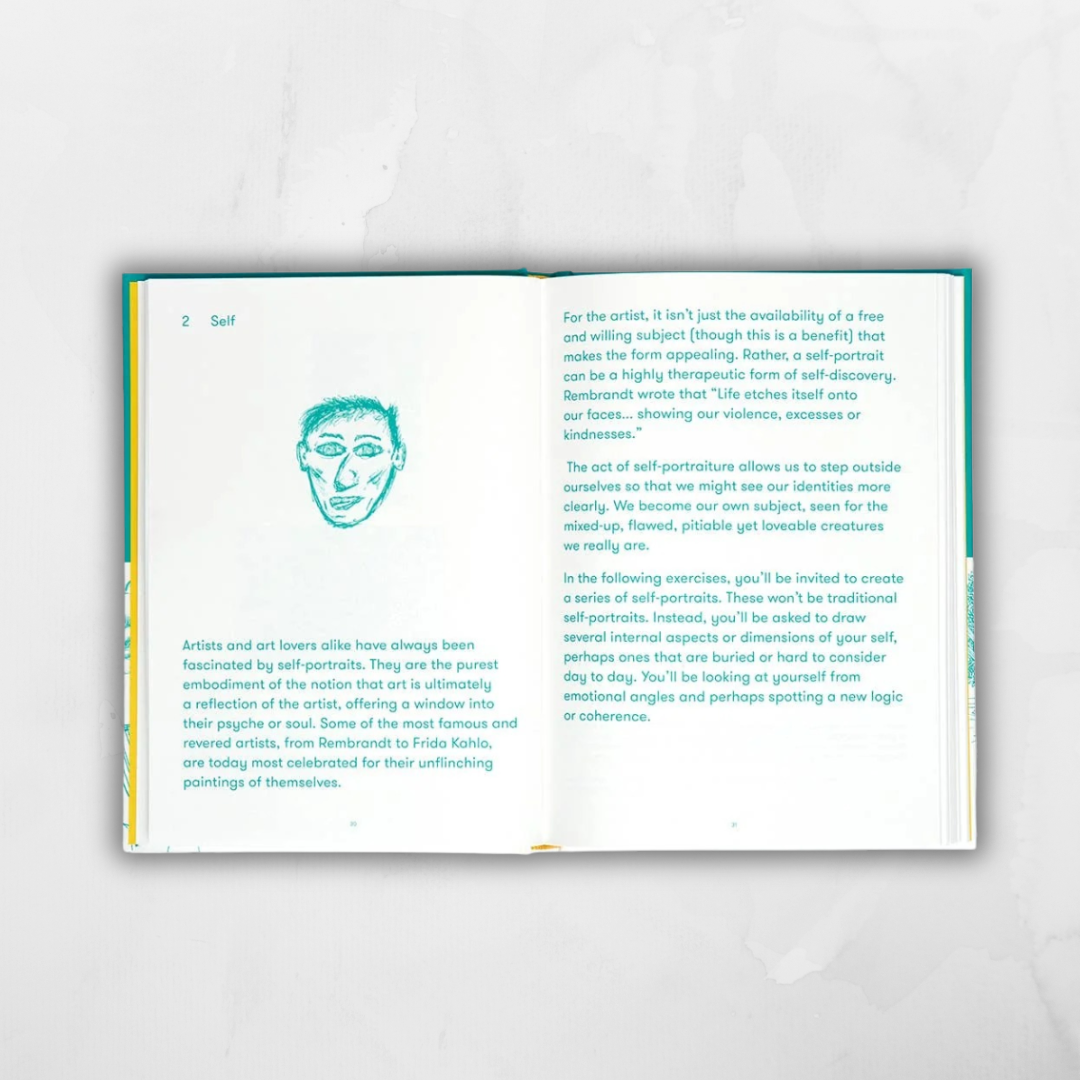 Drawing As Therapy Book, Creative Self-Care
