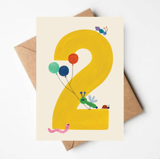 TWO age card