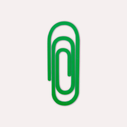 Paperclip 3D Printed Bookmark